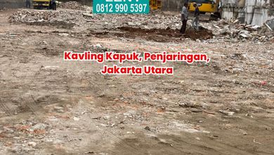 Murah..lokasi Bagus...kavling Siap Bangun Sudah Diuruk Lebih Tinggi Dari Jalan  U/ Gudang Atau Light Industry Di Kapuk, Penjaringan, Jakarta Utara