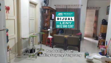 Murah..rumah Siap Huni Di Pondok Hijau Golf, Gading Serpong, Tangerang