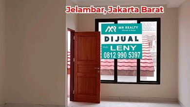 Rumah Baru 3,5 Lantai Di Jelambar, Jakarta Barat