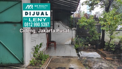 Bu...Bu...Turun Harga...Rumah Lama di Cideng, Jakarta Pusat, Lokasi Bagus, Hitung Tanah