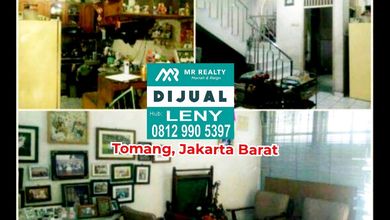 Rumah Siap Huni 2,5 Lantai Di Tomang, Jakarta Barat