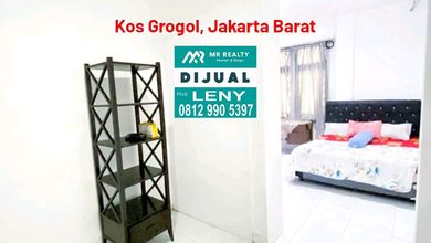 Murah.. Dijual Rumah Kost Grogol 31 Kamar Tidur, Jakarta Barat, Sangat Strategis Untuk Karyawan Dan Mahasiswa