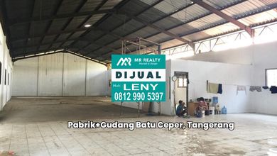 Murah... Pabrik & Gudang Di Batu Ceper, Tangerang