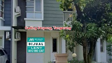 Super Murah Rumah Di Cluster Fluorite, Gading Serpong, Tangerang