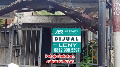 Harga NJOP.. Rumah Tua Hitung Tanah di Petojo Selatan, Jakarta Pusat