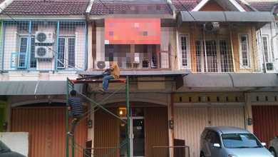 Ruko Taman Palem Lestari, Blok A, 3 lantai, uk 4 x 12,5m, PLN 4400, PAM