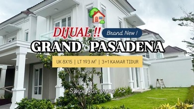 Dijual Rumah Hoek Grand Pasadena Residance Serpong Siap Huni