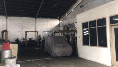 Dijual Gudang Hadap Jalan Raya di Cikupa