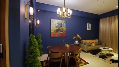 DIJUAL APARTEMEN MEWAH 2 BR LUAS 124 FURNISHED SAUMATA ALAM SUTRA