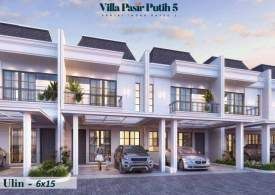 TERMURAH!!TAKE OVER CICILAN RUMAH VILLA PASIR PUTIH PIK2 UK 6x15