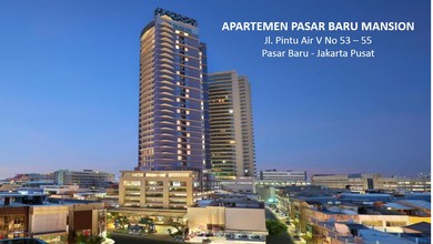  Dijual Apartemen Pasar Baru Mansion
