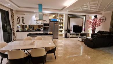 Rumah Springhill kemayoran uk 8x15, 4 lantai full furnish mewah