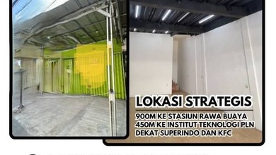 o DIJUAL RUKO 1 LT DURI KOSAMBI RAYA DKT SUPERINDO