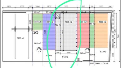 O DISEWAKAN TANAH LUAS 2,376 M2 DI PINGGIR JALAN RAYA KAPUK KAMAL JAKUT