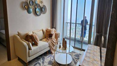 Apartemen 2BR Bagus Terjangkau Minimalis Furnished Taman Anggrek Jakarta Barat