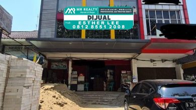 Dijual Ruko Boulevard 4 Lantai Strategis Harga Damai