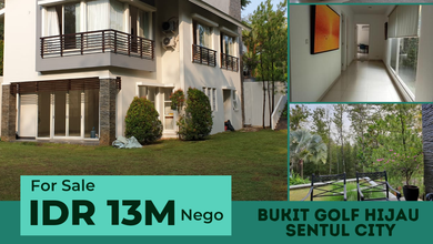 Di Jual Rumah Bukit Golf Hijau Sentul City bagus terawat rapi