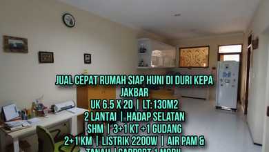 Jual Cepat Rumah Siap Huni Di Duri Kepa Jakbar Rumah Bagus SHM di Duri Kepa