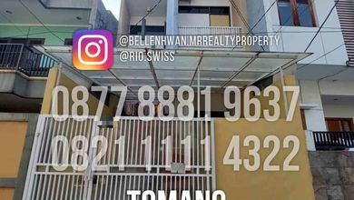 ** Rumah di Tomang 2 Lantai Bagus Akses 2 Mobil**