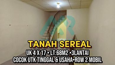 **Rumah di Tanah sereal 3 Lantai Cocok untuk dijadikan tempat kerja dan gudang**