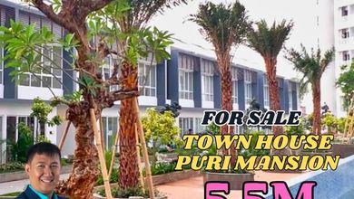 Town House Puri Mansion 2lt Jual Cepat Unit Siap Huni Rm290