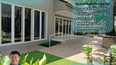 Rumah Bagus Rasa Villa Furnished Daerah Tomang Siap Huni RM324