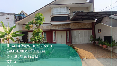 Dijual Rumah Mewah 2 Lantai di Swadharma Ulujami