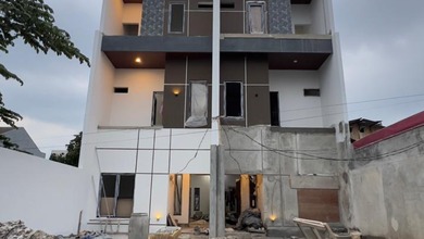 Dijual Rumah Baru 3 Lantai Bebas Banjir di Meruya Jakarta Barat