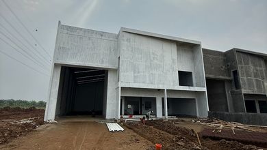 Dijual gudang gandeng di kawasan pergudangan Blessindo Legok, Tangerang lokasi strategis dekat ke pintu tol