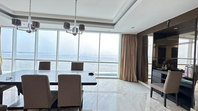 Apartemen mewah tepi laut, private lift, full furnished