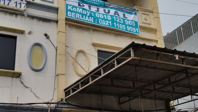 Ruko 4 lantai pinggir jalan besar bandengan