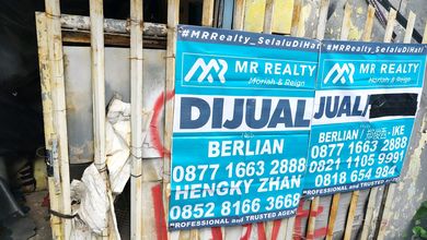 Jual Rumah Tua Hitung Tanah 