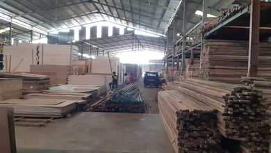 Dijual tanah luas 8710 m2 - sudah ada gudang dan ruko di cisauk raya tangerang