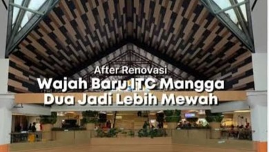 Dijual / Disewakan Kios siap pakai di ITC Mangga Dua