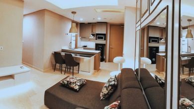 Dijual Apartemen Gold Coast 2 Kamar Tidur Furnished Interior