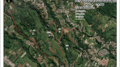 Dijual Tanah Komersil 52Ha di Lido Cigombong, Sukabumi