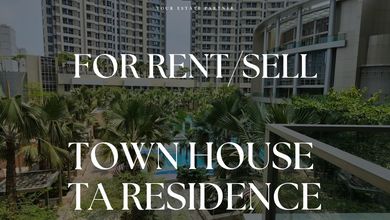 Jual Unit Apartemen Siap Huni 3BR Furnished Good Condition