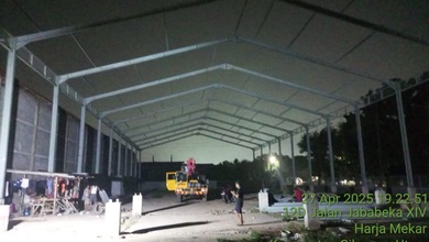 Disewakan Gudang Di Jababeka Ijin Industri Lb.1600m2