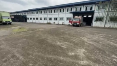 Dijual Gudang Ex Pabrik di Cikupa, Tangerang