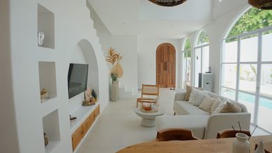 Dijual Villa Jimbaran Bali 200m2 Fully Furnished Sudah Beroperasi Full Book Terus Airbnb