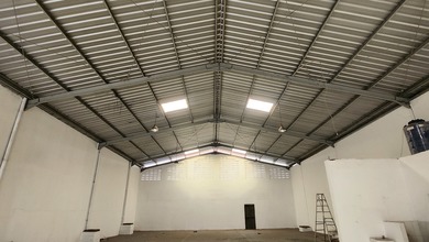 Disewakan Gudang Bandara Mas Tangerang Siap Pakai Rapi 590m2 Belakang Bandara Daan Mogot