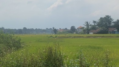 Tanah Padat Sawah di Legok Luas 935 m2 Siap Bangun