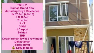 Dijual Rumah Brand New Di Gading Griya Resideence