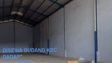 Disewakan termurah gudang kbc dadap