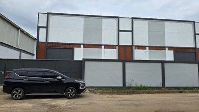 Sewa gudang laksana business park luas 930m ada office brand new