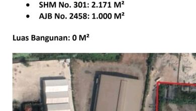 Di Jual Tanah Strategis Pinggir Jalan Bentuk Besar Di Belakang