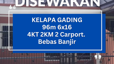 Disewakan Rumah Siap Huni Kelapa Gading