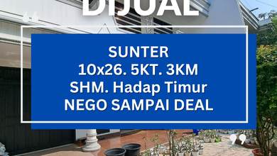 Dijual Murah Rumah Siap Huni Sunter