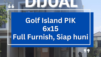 Dijual Cepat Rumah Golf Island SIAP HUNI FUL FURNISH