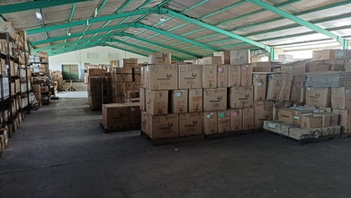 Dijual Gudang Benda Raya Kapuk Kamal LT 3270 LB 1000 Akses Cont 40 Feet